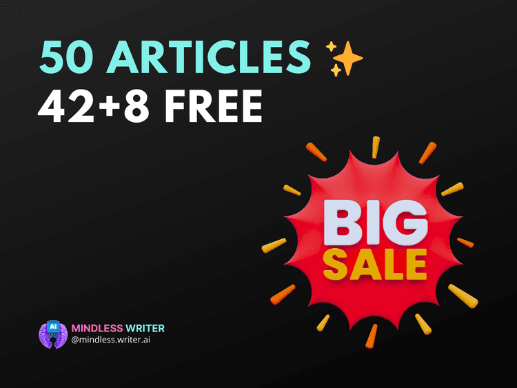 50 Articles ✨ - 42+8 FREE