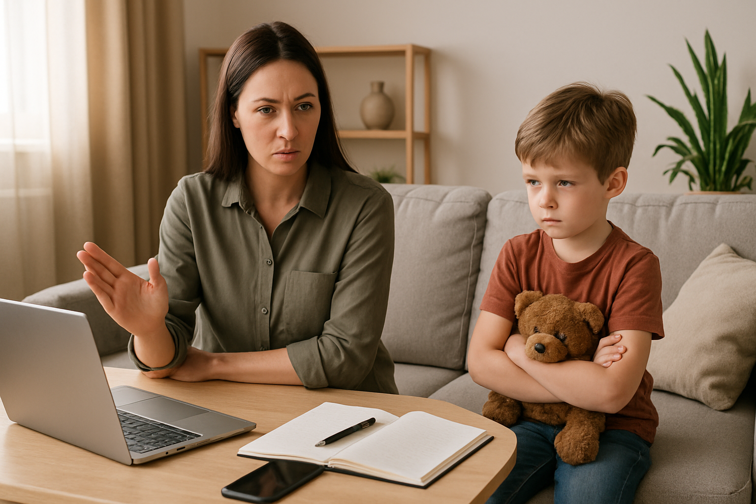 Postavljanje granica u samohranom roditeljstvu
