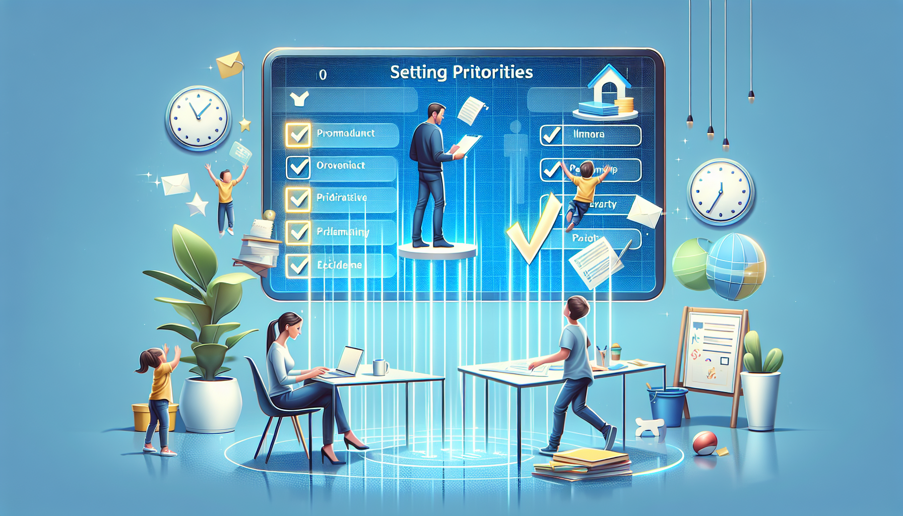 Postavljanje prioriteta u roditeljstvu